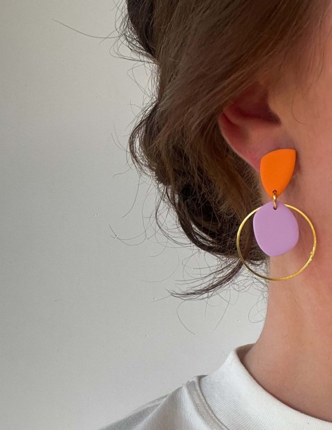 eden-orange-lilac-irish-handmade-earrings