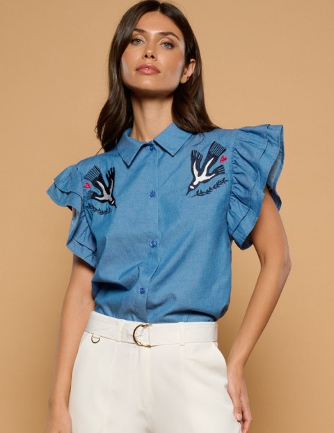 [261-058-34] PARDELA TOP (XS)