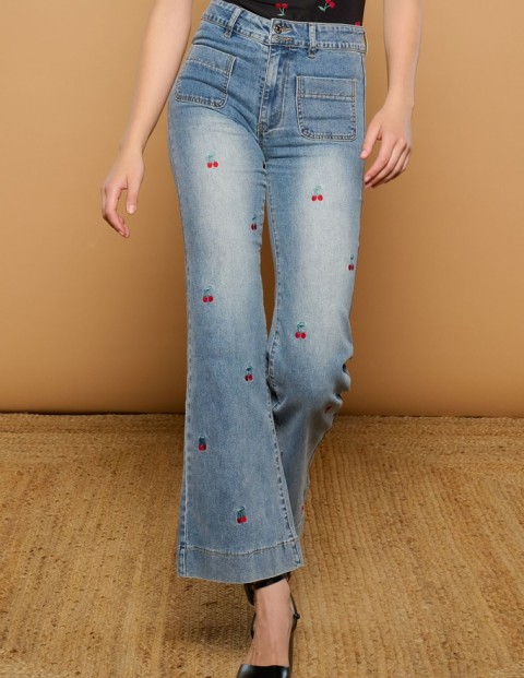 [261-157-34] CHERRY JEANS (XS)-2