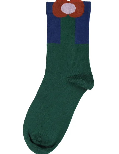 Dane3D_Ladies_Socks_Dark_Pine_FLOWER