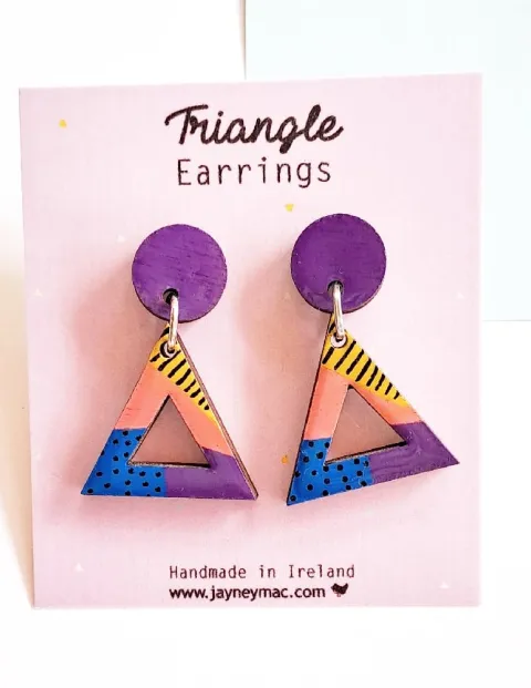 purple-and-blue-triangle-dangle-earrings